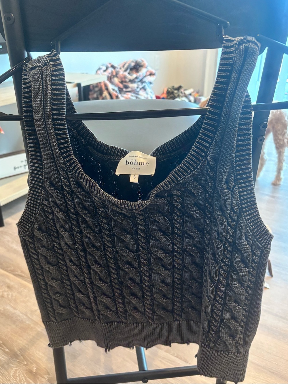 Knit Cropped Tank